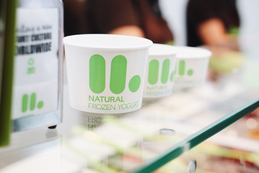 Llao llao Natural Frozen Yogurt Glorietta Makati