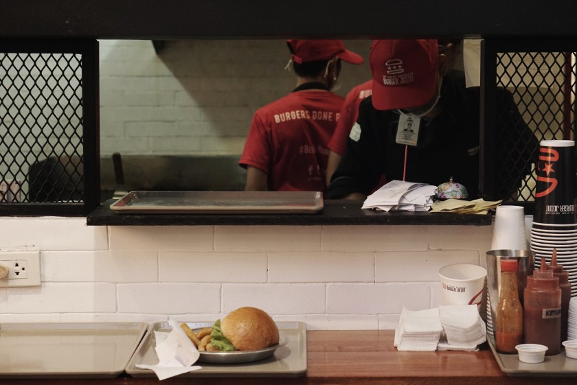 The Great Eatscape The Great American Burger Joint SM Aura