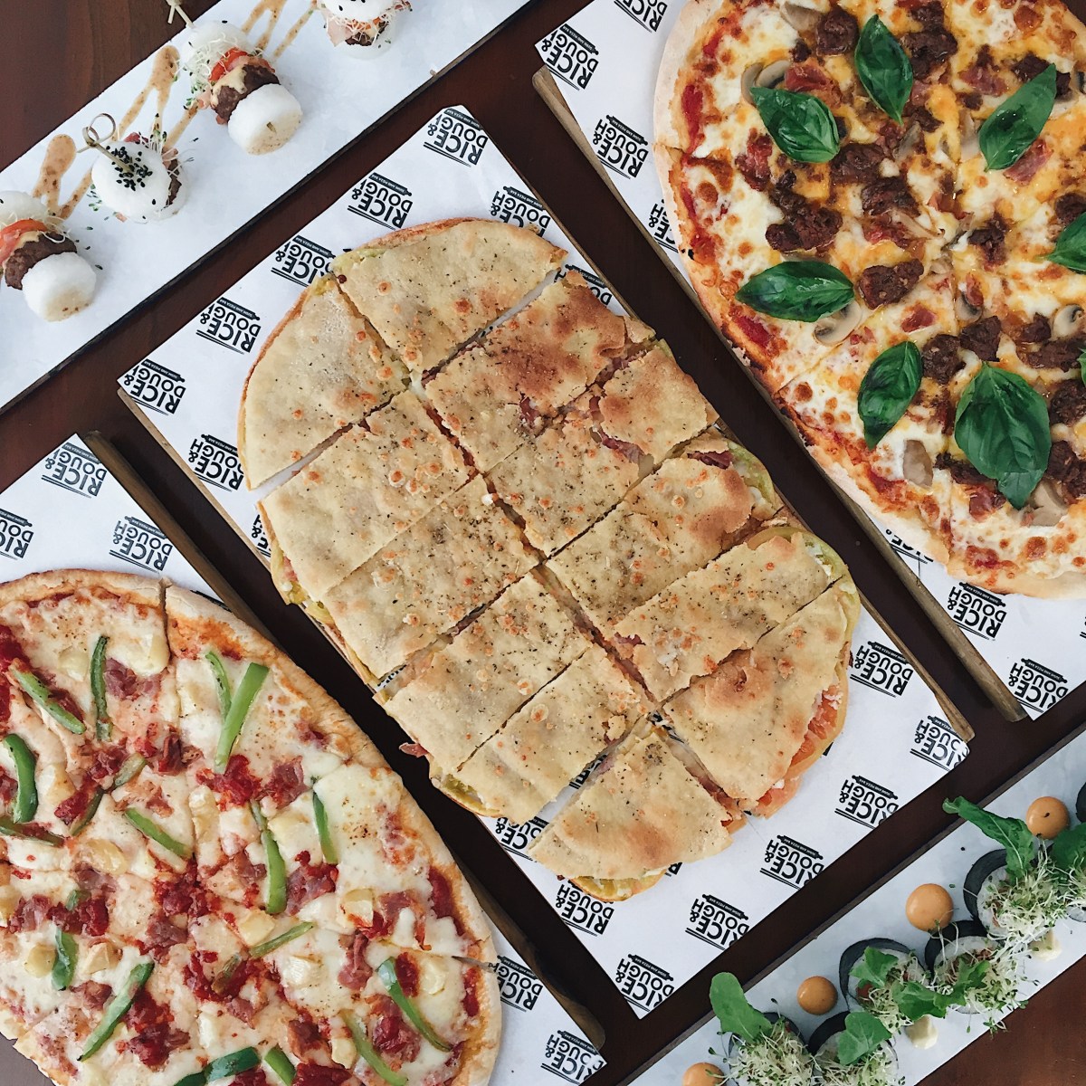 Rice & Dough – Sushi and Pizza&nbsp;Bar