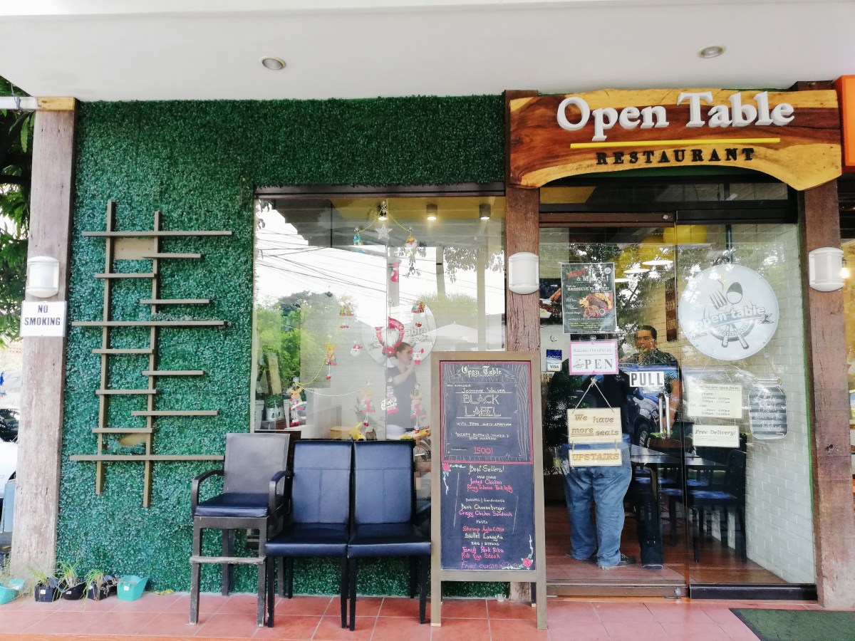 Open Table Restaurant – Scout Lazcano, Quezon City – EATSplorations