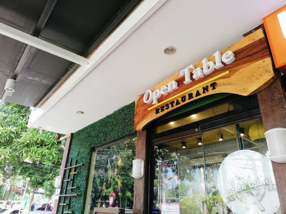Open Table Restaurant – Scout Lazcano, Quezon City – EATSplorations