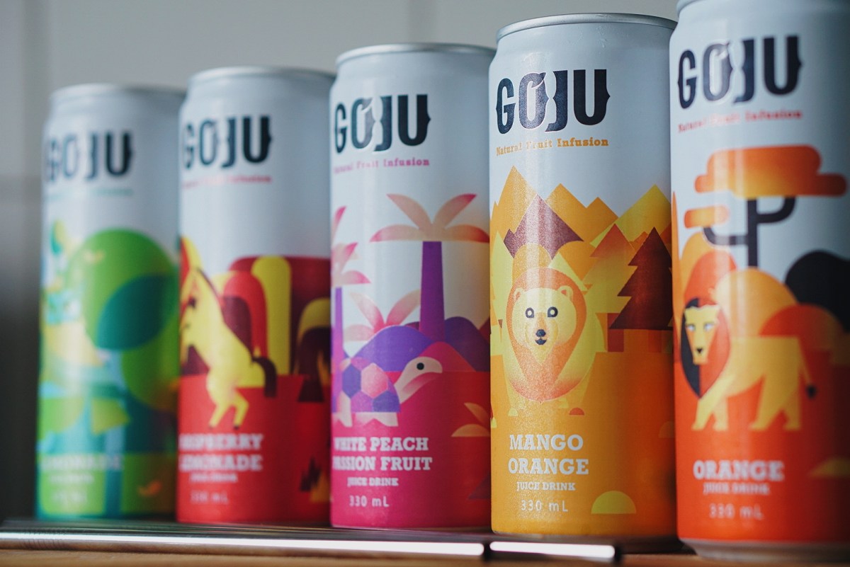 GOJU Natural Fruit Infusion&nbsp;Drinks